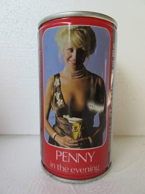 Tennent's Lager - Penny in the Evening - crimped Tennent's Lager - Penny in the Evening - crimped